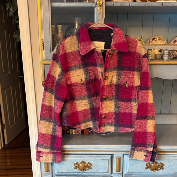 Wilfred Jackets & Blazers - The Ganna Plaid Wilfred Free Wool-Blend Jacket